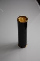 Kerzenständer schwarz gold elegant von S. Engelsson Schweden