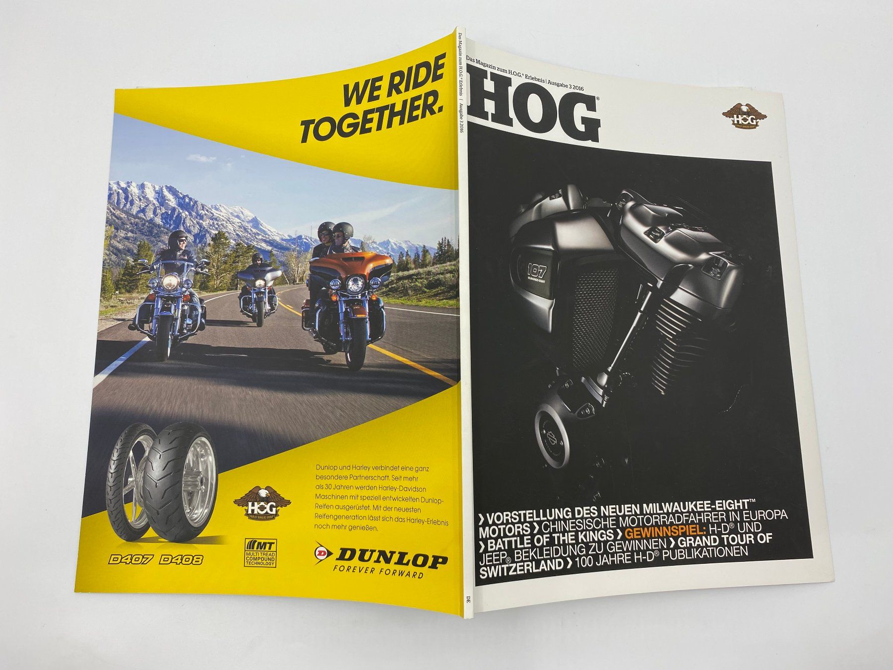 Riviste & Magazine: Harley Owners Group HOG Magazine 2016 – Usato da Langwiesen venduto da Restposten-24 6