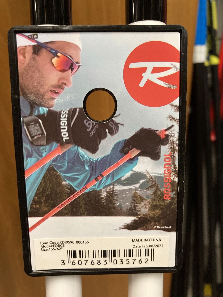 Rossignol Bastoncini da sci: Langlaufstock Rossignol  Carbon – Nuovo e nell'imballaggio originale da Egnach venduto da Rechi8