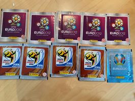 Panini Euro 2012, WM 2010 EM 2020 Schweizer Version 10x Tüte