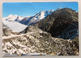 Blick auf Eggishorngipfel, Gr.Aletschgletscher