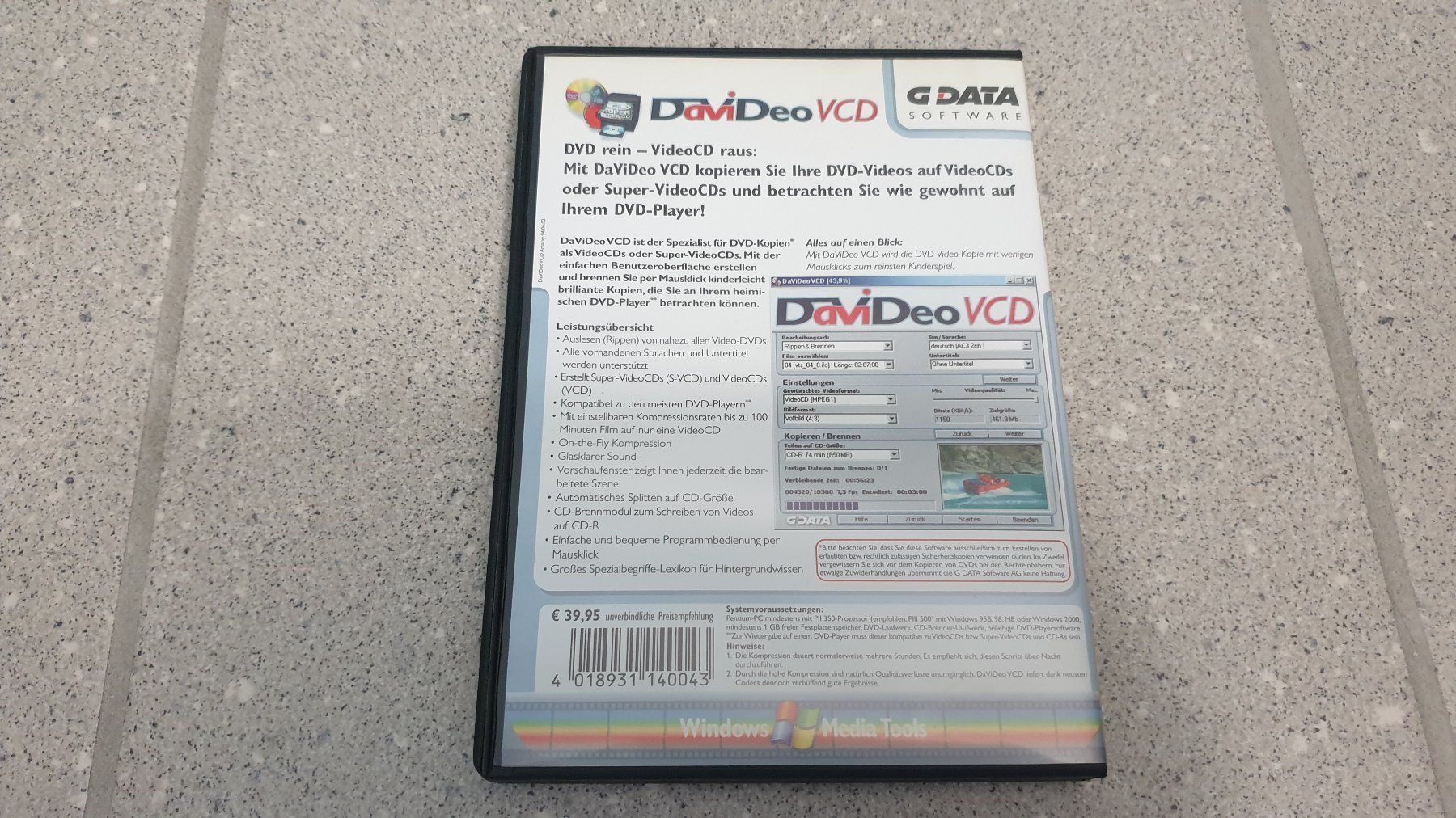 CD & DVD-Rohlinge: DaviDeo VCD – Gebraucht aus Stäfa von Supertramp73 1