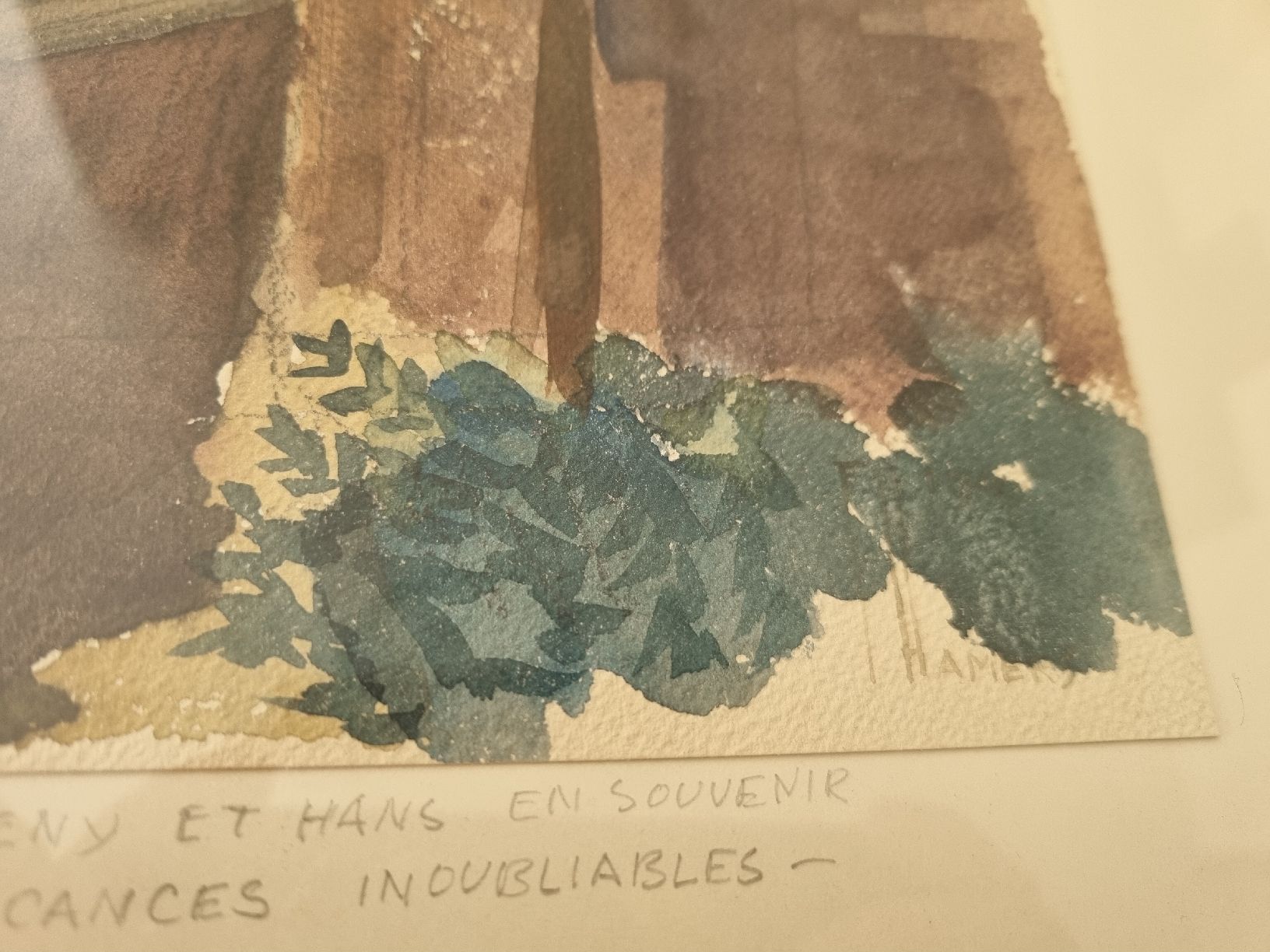 Dipinti: Aquarell Philippus Jacob 'Flip' Hamers – Usato da Bonstetten venduto da PixelFox 1
