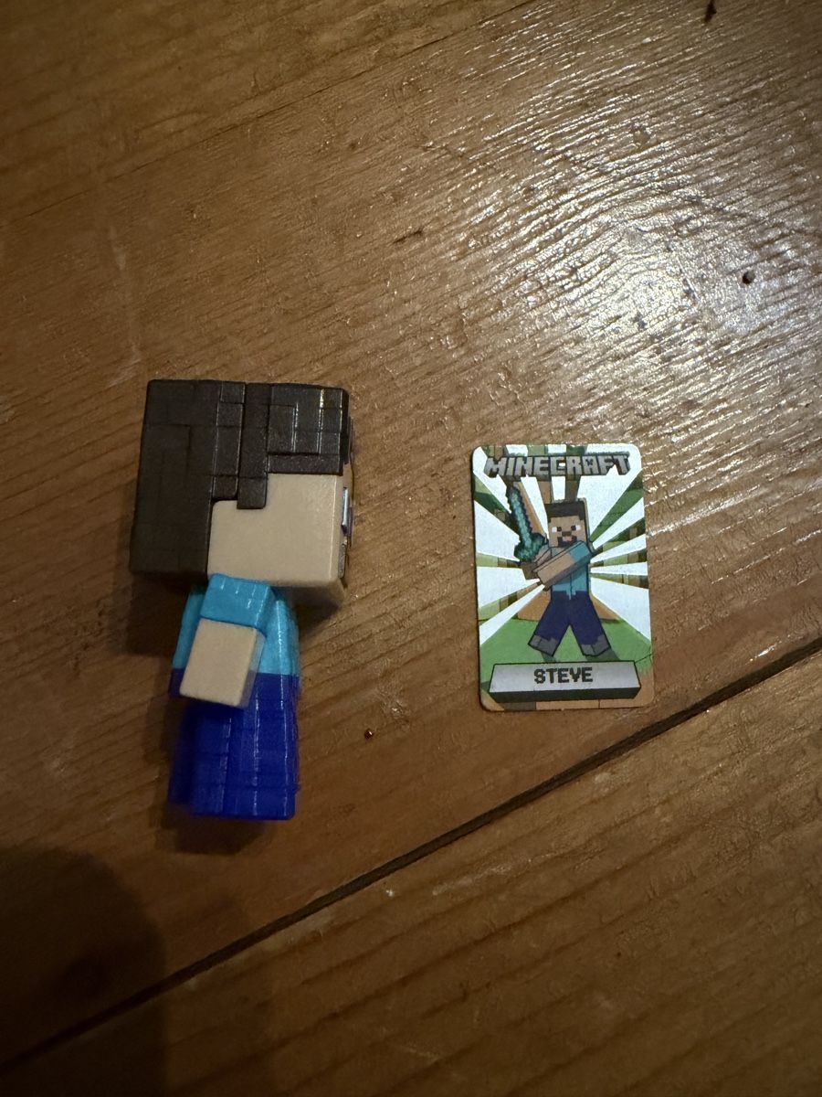 Statuette: Minecraft, Steve, Kinder Joy – Nuovo e nell'imballaggio originale da Rochefort venduto da ise_c7lc 1