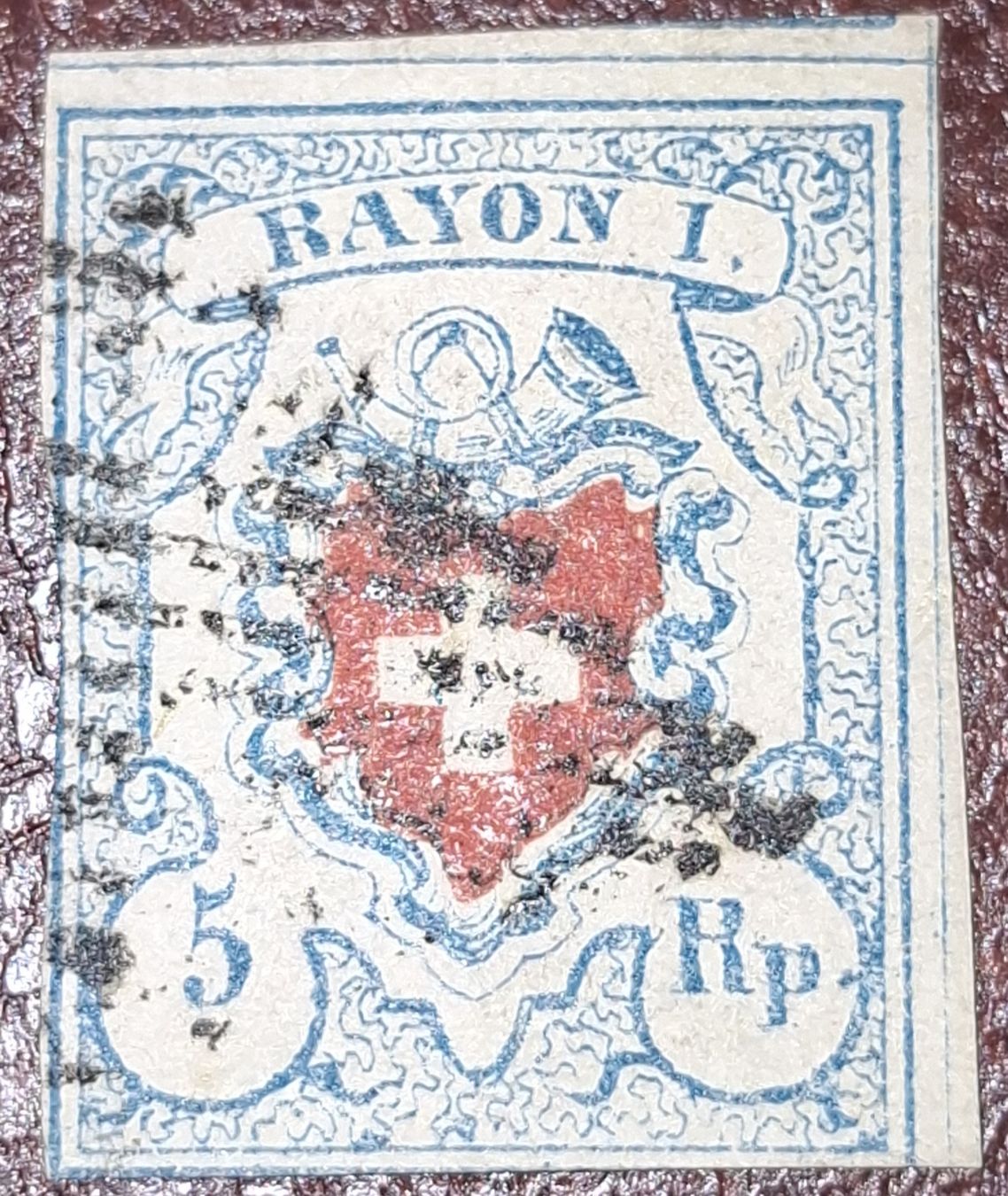 Tutti i francobolli: Rayon 17II Typ 39 C2 - LU ? – Usato da Balgach venduto da SIMEON27