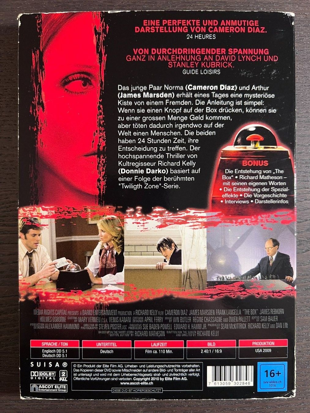 Tutti i DVDs: The Box – Usato da Zürich venduto da FilmFreunde 1