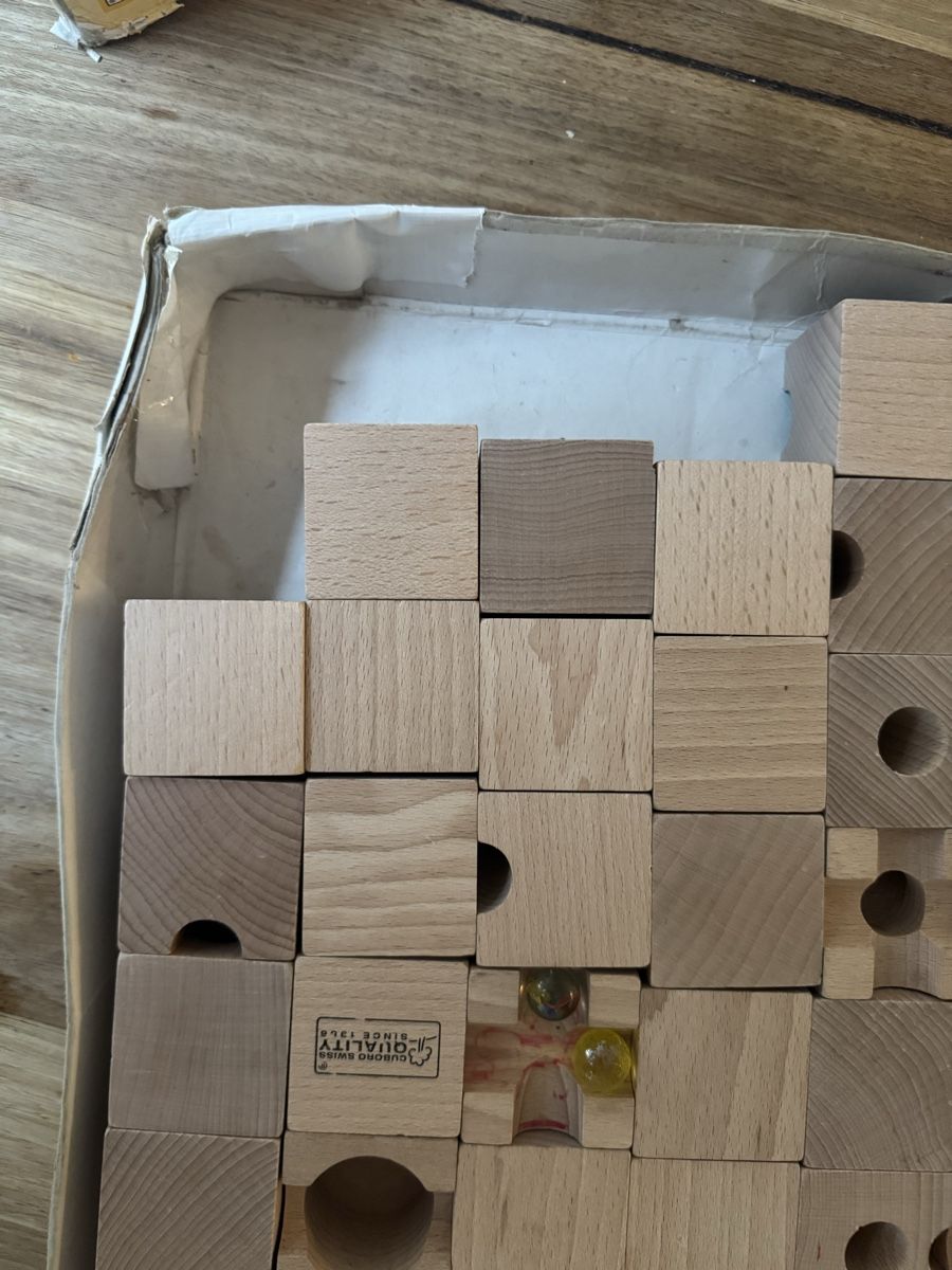 Cuboro Spiele: Cuboro Standard Marble Track 54 Cubes used condition – Gebraucht aus Paudex von mrh_6wwk 2