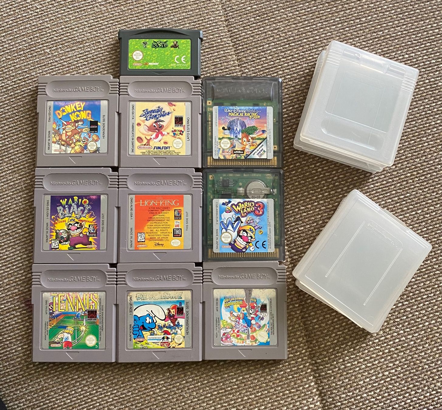 Nintendo Konsolen: Gameboy Advance inkl. 10 Spiele – Gebraucht aus St. Gallen von MoMaMu12 2