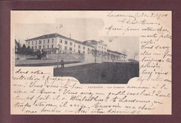 LAUSANNE - Les Casernes - 1900