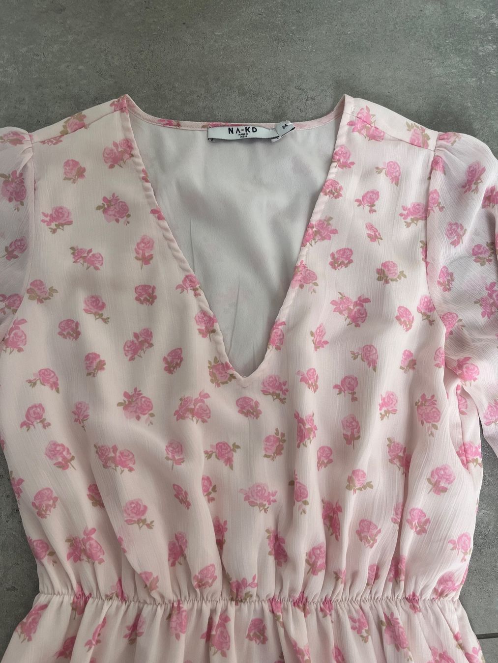 Na-kd Kleider: NA-KD, Kleid rosa, Blumen, Gr. 34 – Gebraucht aus Mollis von Miss_Dresses 3