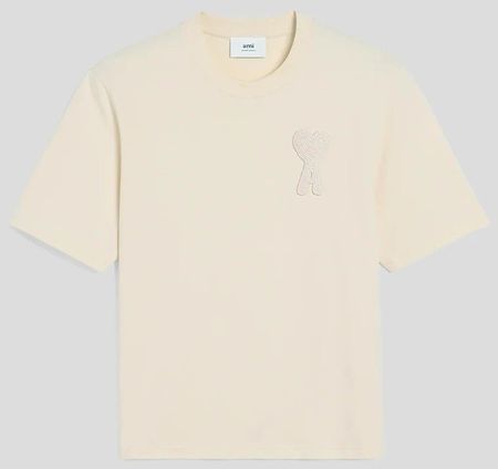 AMI DE COEUR PATCH T-SHIRT CRÈME GR.XXL NEU 150,-€