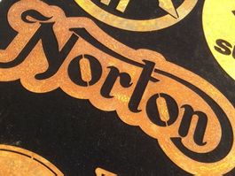 norton classic motorrad zweirad