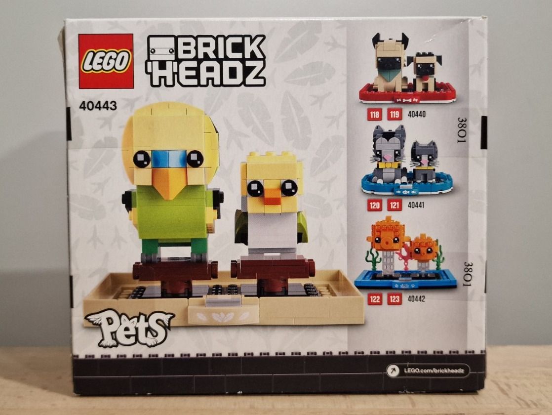 Lego Kit di costruzioni: Lego 40443 Brickheadz Pets Budgie Chick – Nuovo e nell'imballaggio originale da Echichens venduto da aegis0129 1