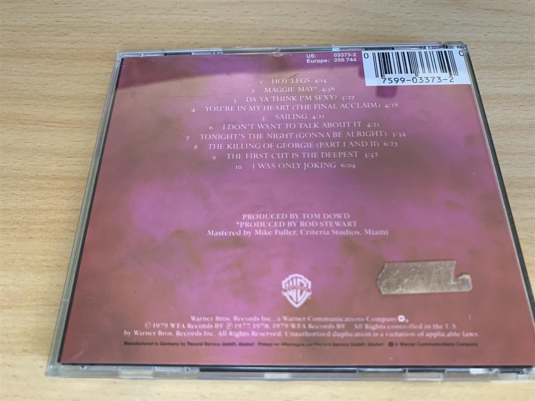 CD: Rod Stewart – Greatest Hits – Usato da Rikon im Tösstal venduto da Alpenmutz 1