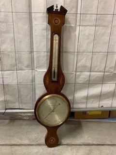 Sonstige antike Technik & Geräte: Barometer (antik) mit Thermometer, aus England – Gebraucht aus Flims-Waldhaus von 5_egg 1