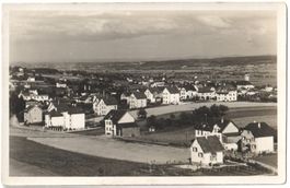 GRENCHEN: Quartieransicht, Foto-AK Niederhäuser ~1930