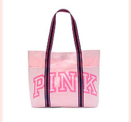 Victoria's Secret PINK Leinen Tasche