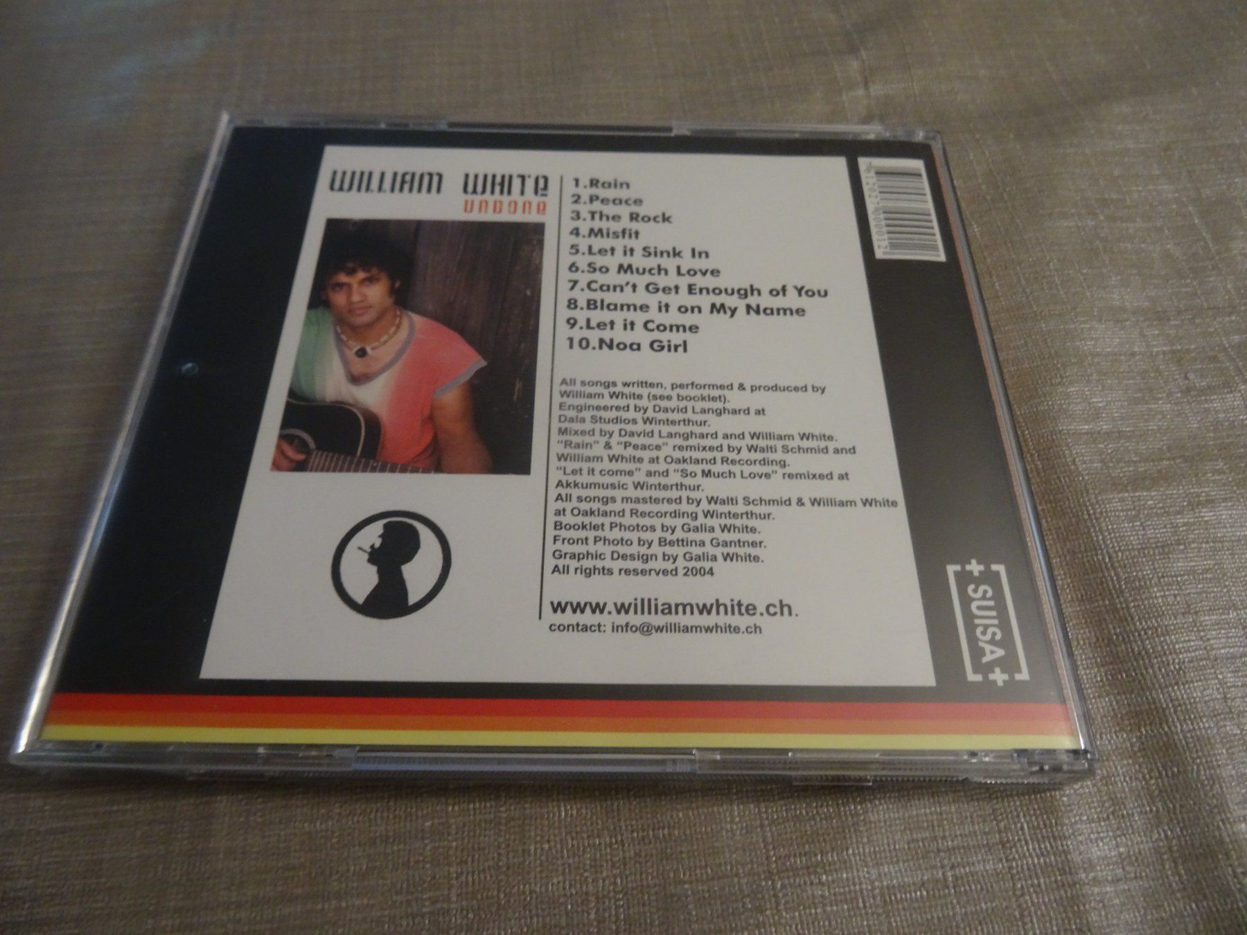 CD: William White Undona Album CD – Usato da Olten venduto da Disc-Ausverkauf 1