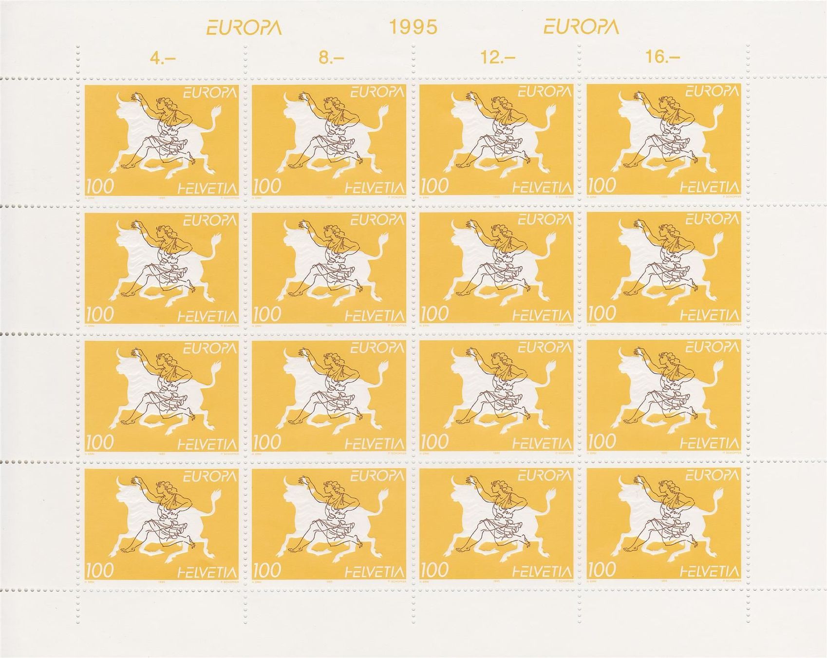 Tiro con l'arco: 1995 Europa Kleinbogen Postfrisch Erni – Usato da Spiez venduto da Crazyduck 1