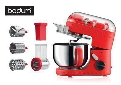 Bodum Bistro Küchenmaschine 4,7l - 700W Edelstahlschüssel In Schwarz