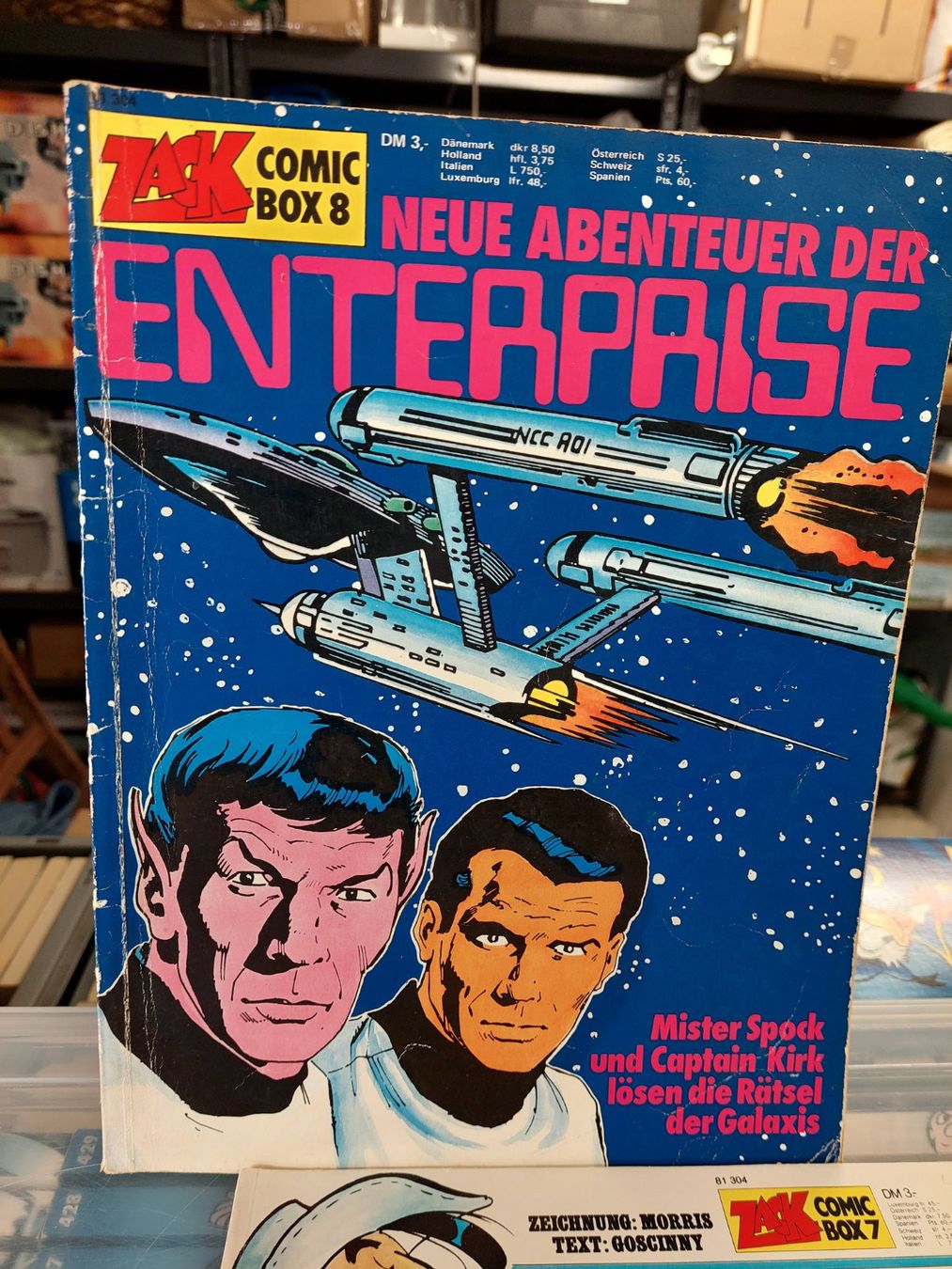 Fumetti: Zack Box 8 Raumschiff Enterprise – Usato da Oberwil b. Zug venduto da PrimaryBlue