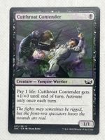 Cutthroat Contender MTG Karte - Top Zustand, wie neu!
