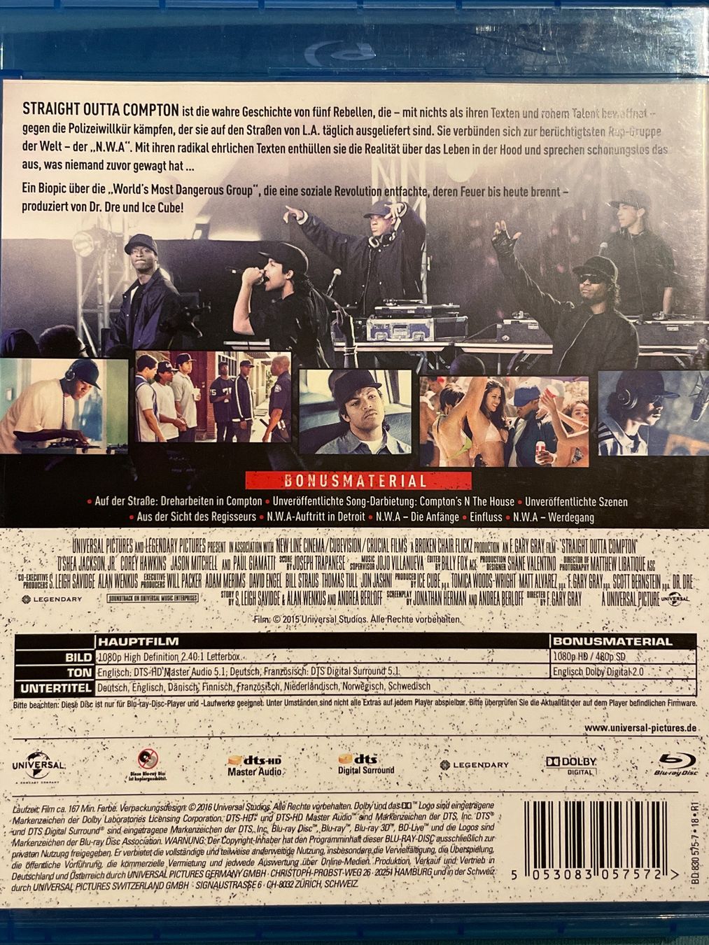 Tutti i DVDs: Straight Outta Compton  (2015) – Nuovo (secondo la descrizione) da Waldenburg venduto da Gonzo8 1