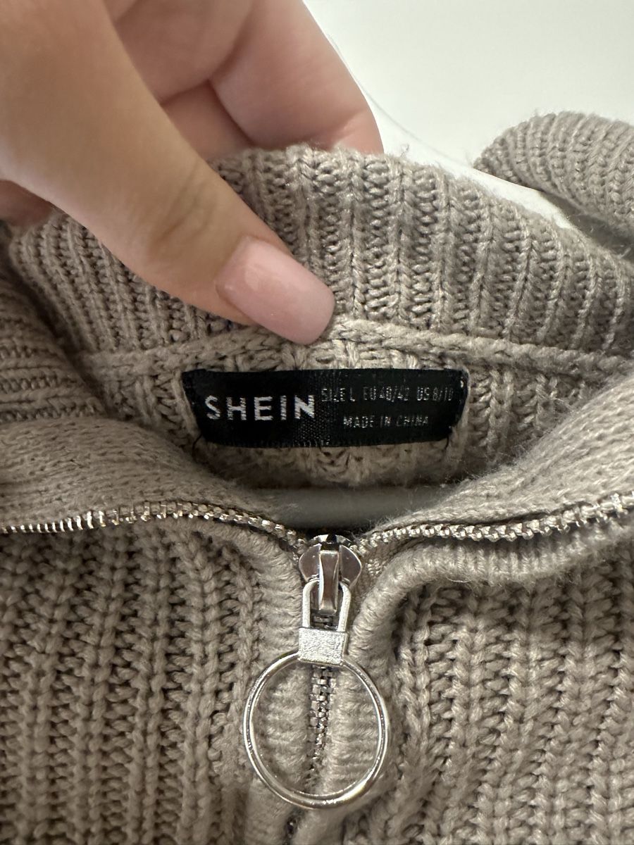 Shein Maglioni & Felpe: SHEIN Damenpullover Gr. L Strickpullover beige kuschelig – Usato da Reinach BL venduto da Alles_muss_weg00 4