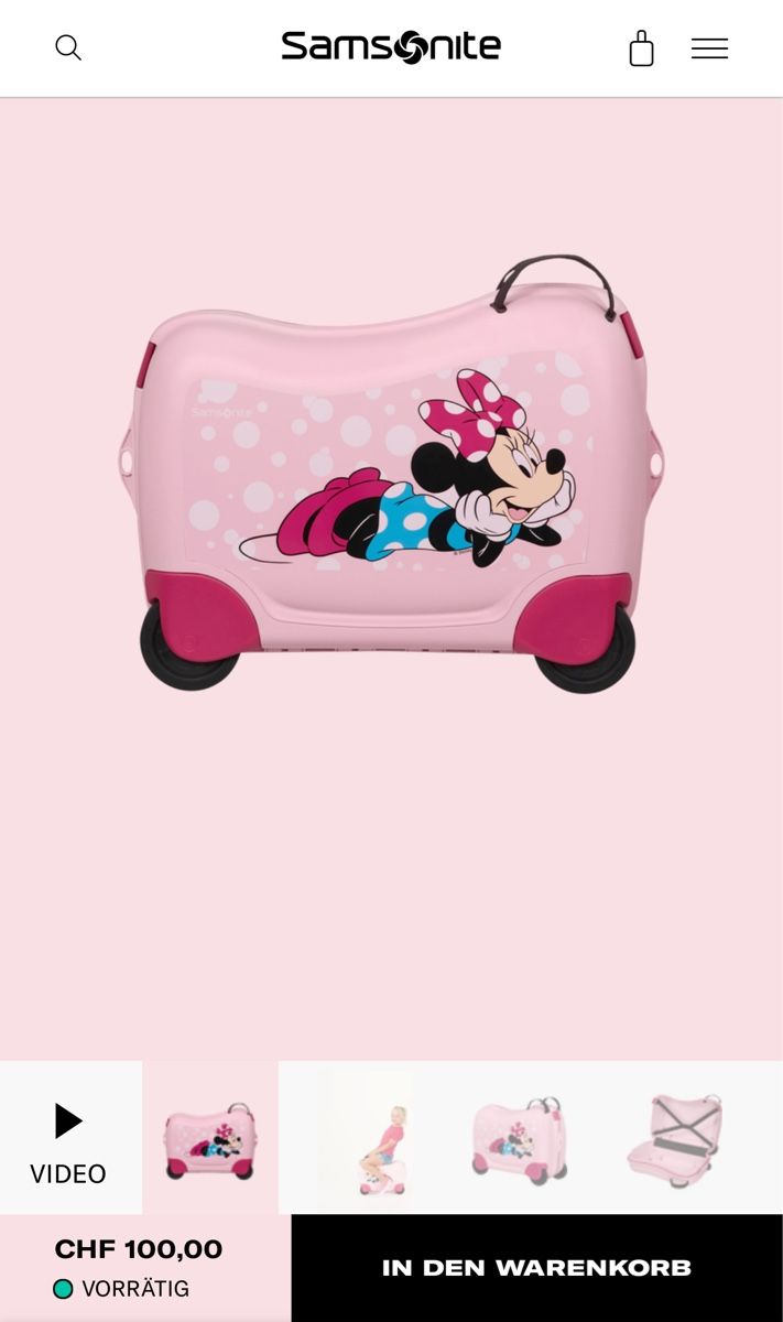 Samsonite Valigie: Samsonite Dream Rider - Kinder Koffer – Nuovo e nell'imballaggio originale da Wallisellen venduto da Inamammina 6