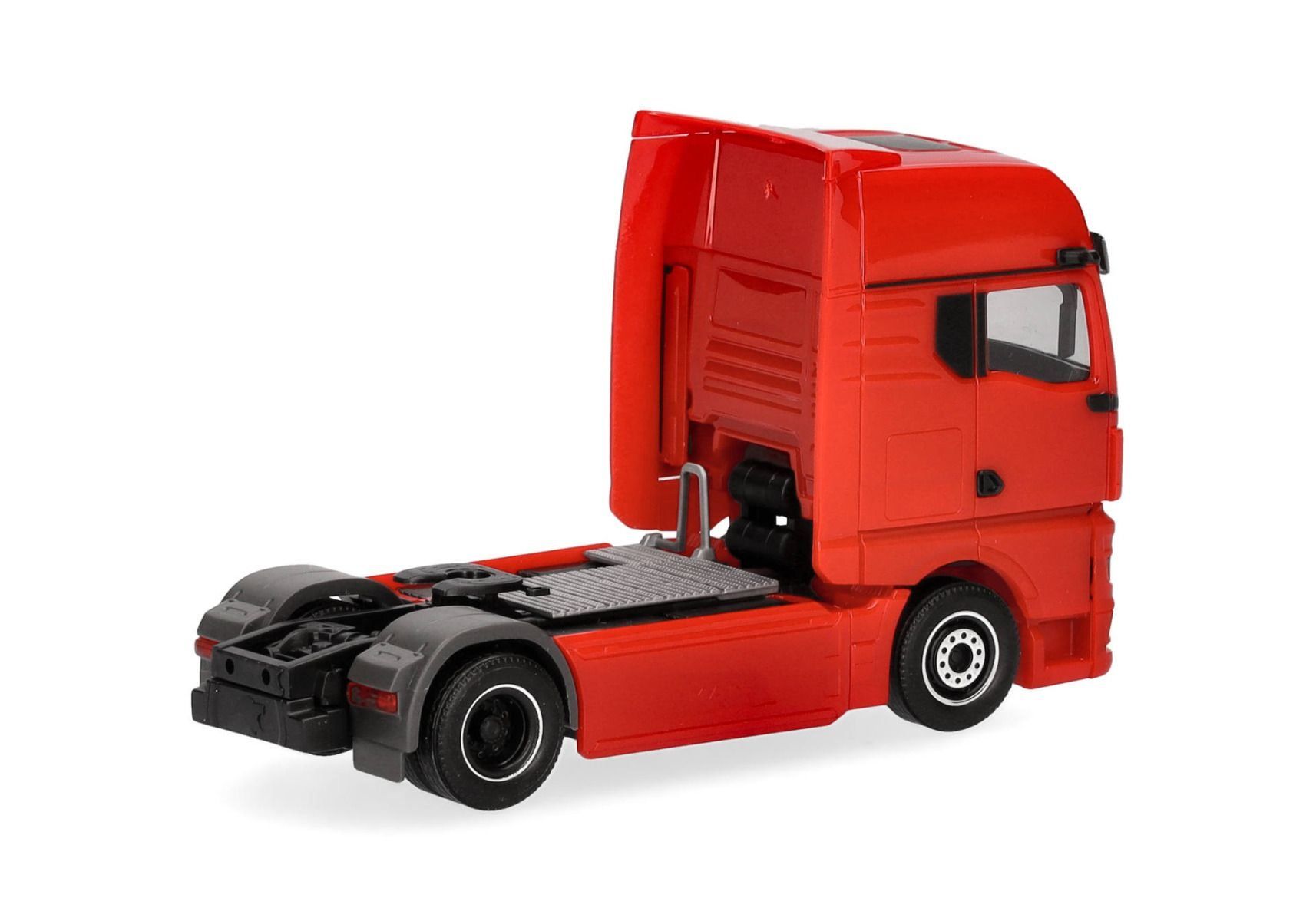 Camion miniature à bâche - Herpa - MAN TGX GX - Échelle 1:87 - Noir