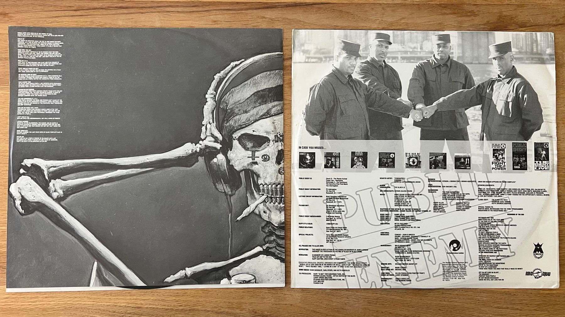 Dischi in vinile: Public Enemy - Muse Sick-N-Hour Mess Age (Clean Version) – Usato da Gais venduto da soundcave57 3