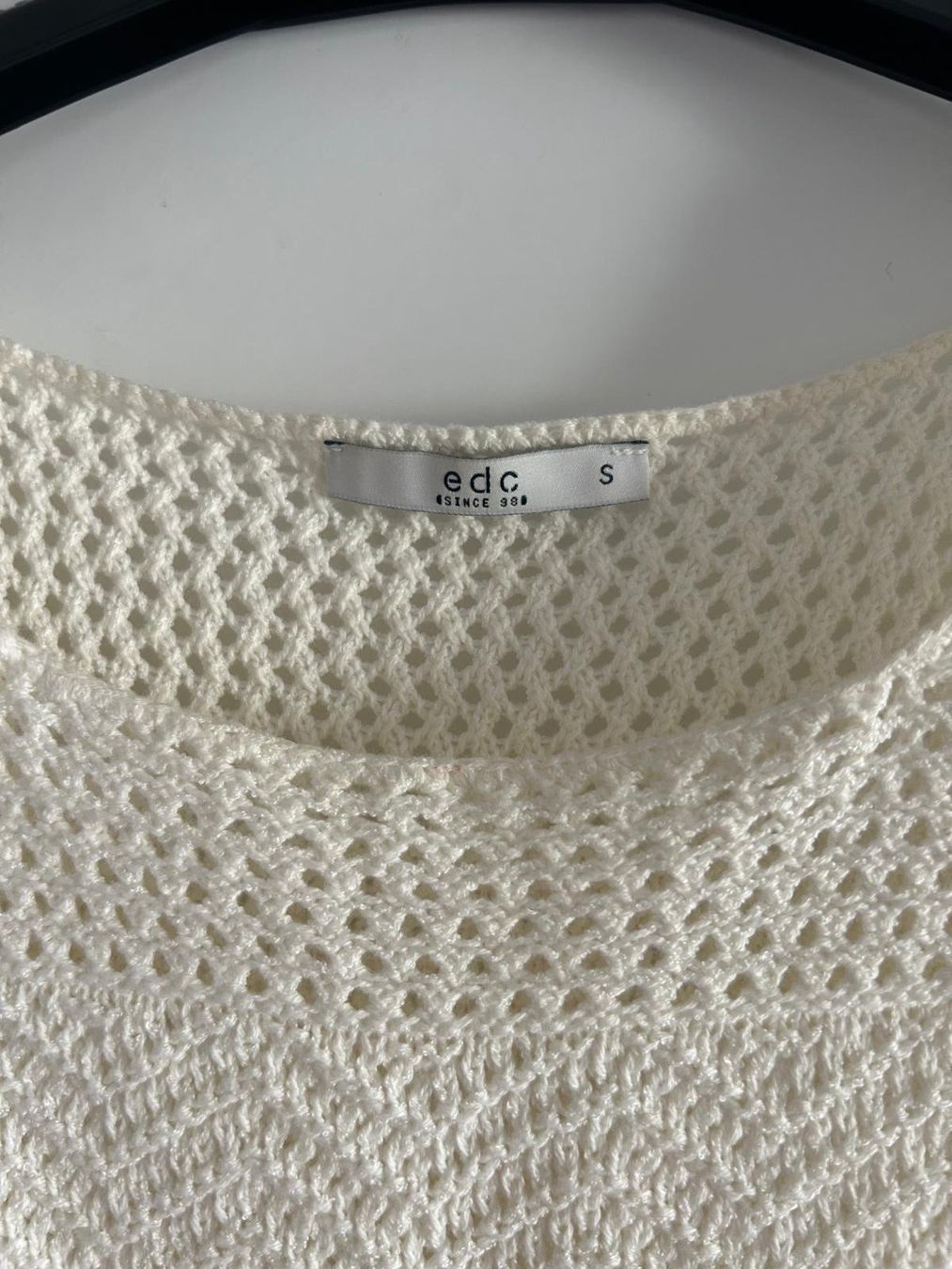 Top: Damen Stricktop ecru Grösse S neuwertig – Usato da Basel venduto da Friend68 1