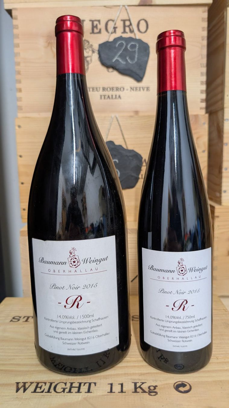 Weingut Baumann Oberhallau/SH Schweiz, Pinot Noir ''R'' (Gebraucht) in ...