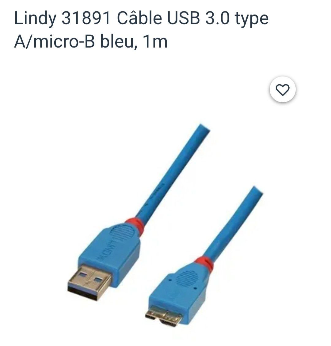 Cavi: Lindy computer connexion usb – Nuovo e nell'imballaggio originale da Servion venduto da meno999 1