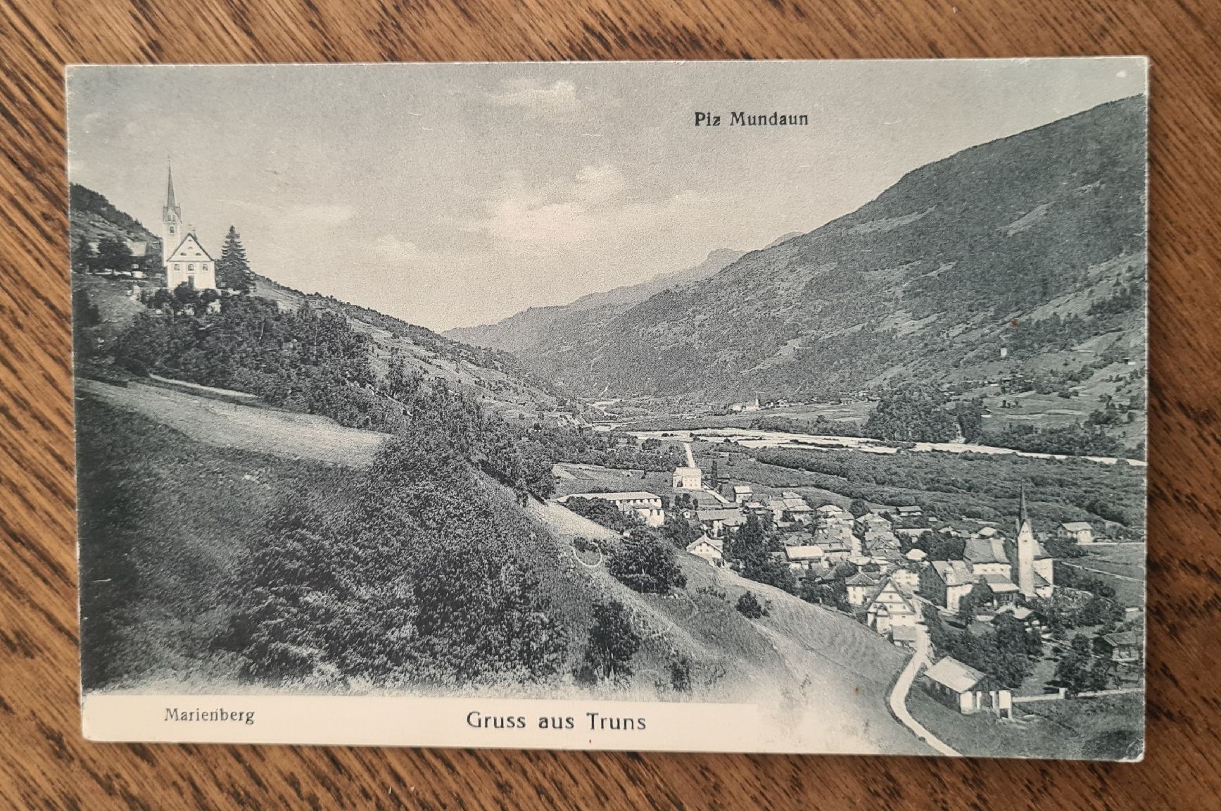 Ansichtskarten: Truns – Gebraucht aus Ebikon von Donar50
