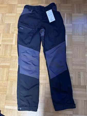 Sherpa Dasmpa Damen Wanderhose, grau-schwartz, XL