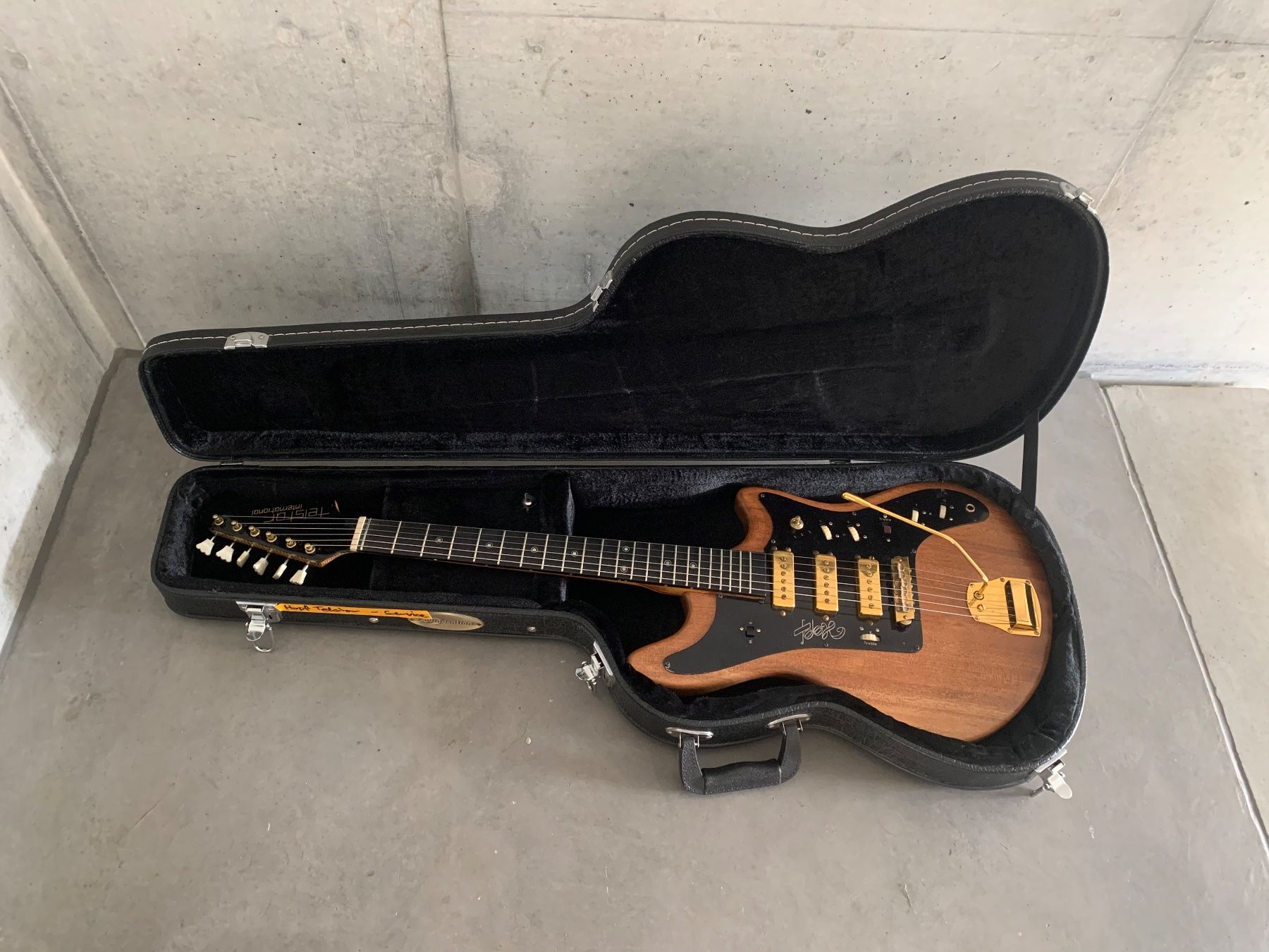 Musikinstrumente: E-Gitarre Hopf Telstar International – Gebraucht aus Zürich von  1