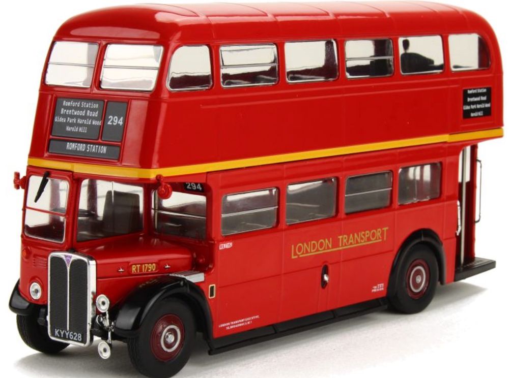 thumbnail image 2 of 1/43 IXO Hachette AEC Regent III RT Country Bus - 1947 London U.K. No.406 2 of 5