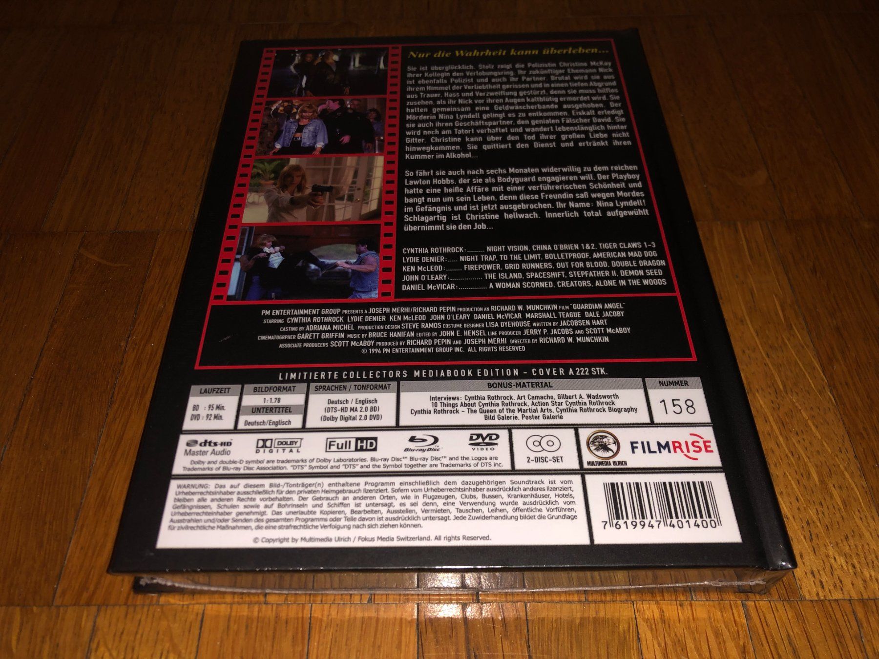 Tutti i DVDs: Beyond Justice - MEDIABOOK - A - UNCUT – Nuovo e nell'imballaggio originale da Basel venduto da havsok 1
