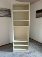 Selbstgebautes Bücherregal weiss 8 Fächer guter Zustand 188x