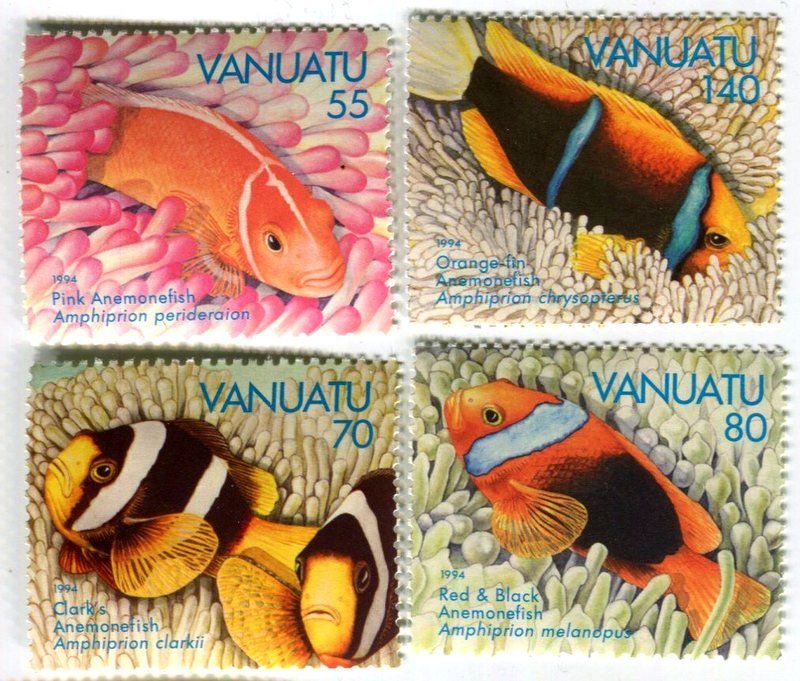 Tutti i francobolli: Briefmarken "Fische". Vanuatu. – Nuovo e nell'imballaggio originale da Basel venduto da Butsch5