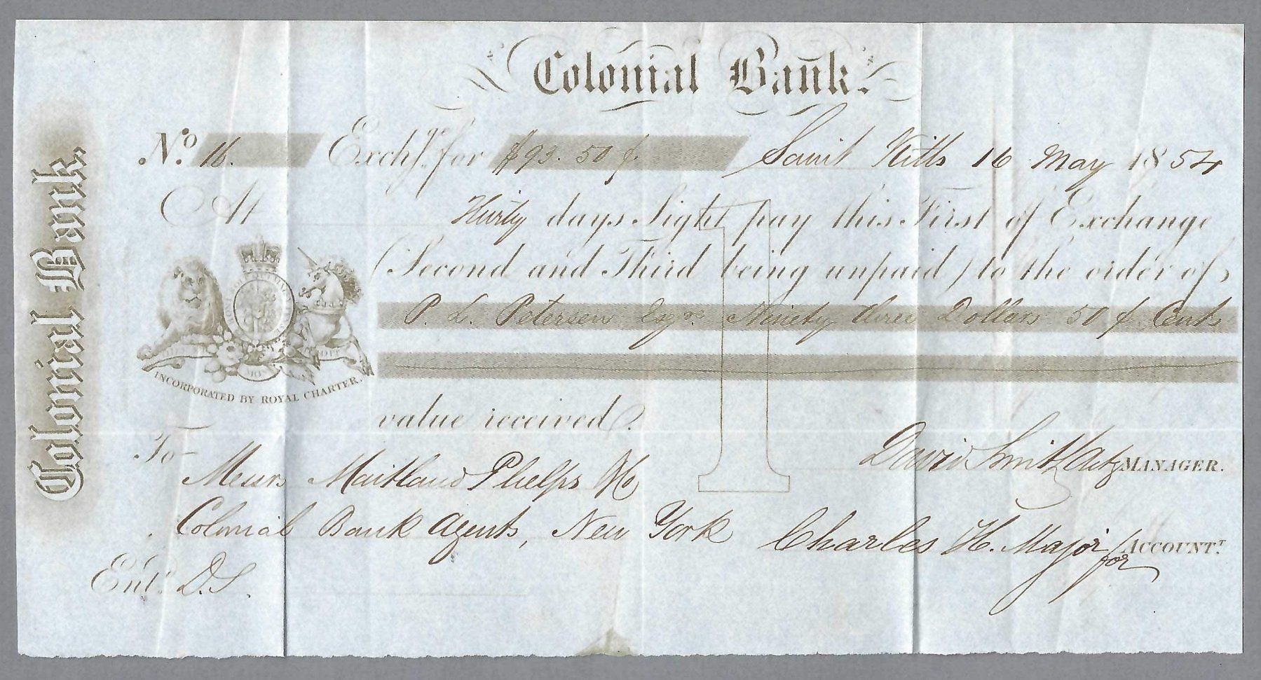 Tutti i francobolli: 1854 SAINT CHRISTOPHER/ST. KITTS, FORWARDED BR., WUNDERSCHÖN – Usato da Pura venduto da ulisse1957 1