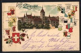 Litho Zürich, Schweiz. Landesmuseum, Wa