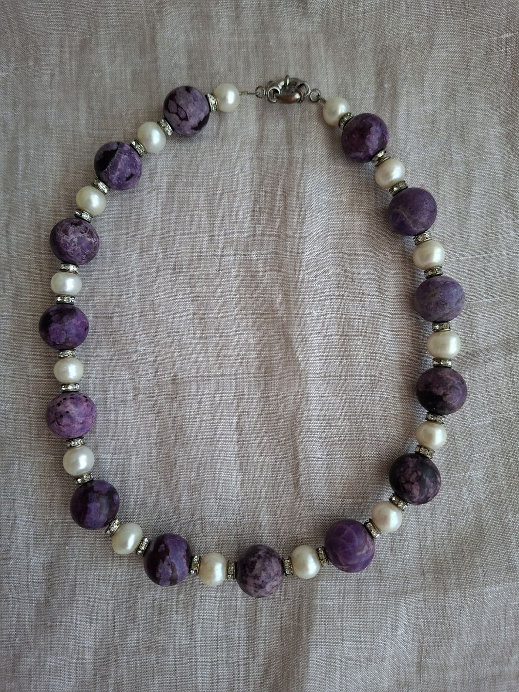 Ketten: Collier bohème romantique nacré – Neu (gemäss Beschreibung) aus Lutry von Sim_Sta 3