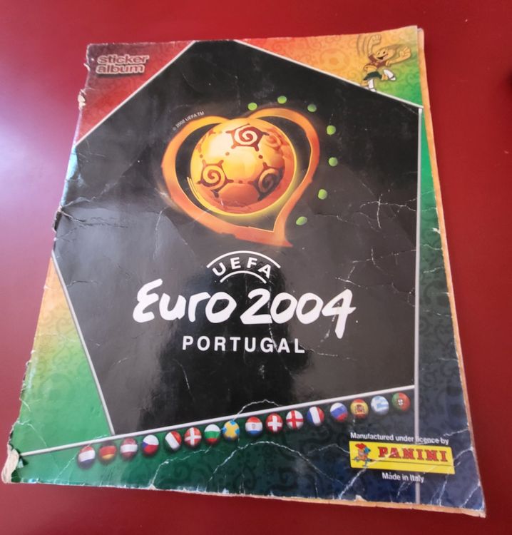 Panini album euro 2004 Portugal complet (Gebraucht) in Corsier GE für