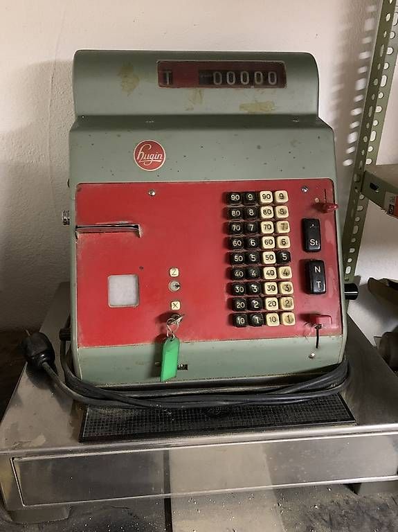 Registratore di cassa: Antike Kasse elektrisch – Usato da Kirchberg BE venduto da Sanchoch