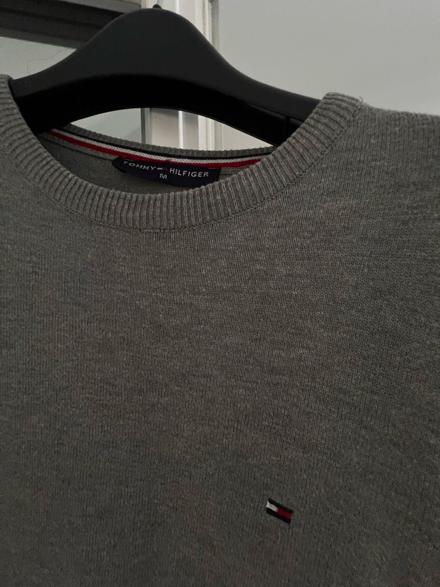 Tommy Hilfiger Maglioni & Felpe: Pullover Tommy Hilfiger grau Baumwolle Grösse M neu – Nuovo e nell'imballaggio originale da Winterthur venduto da ChicMarkt 5