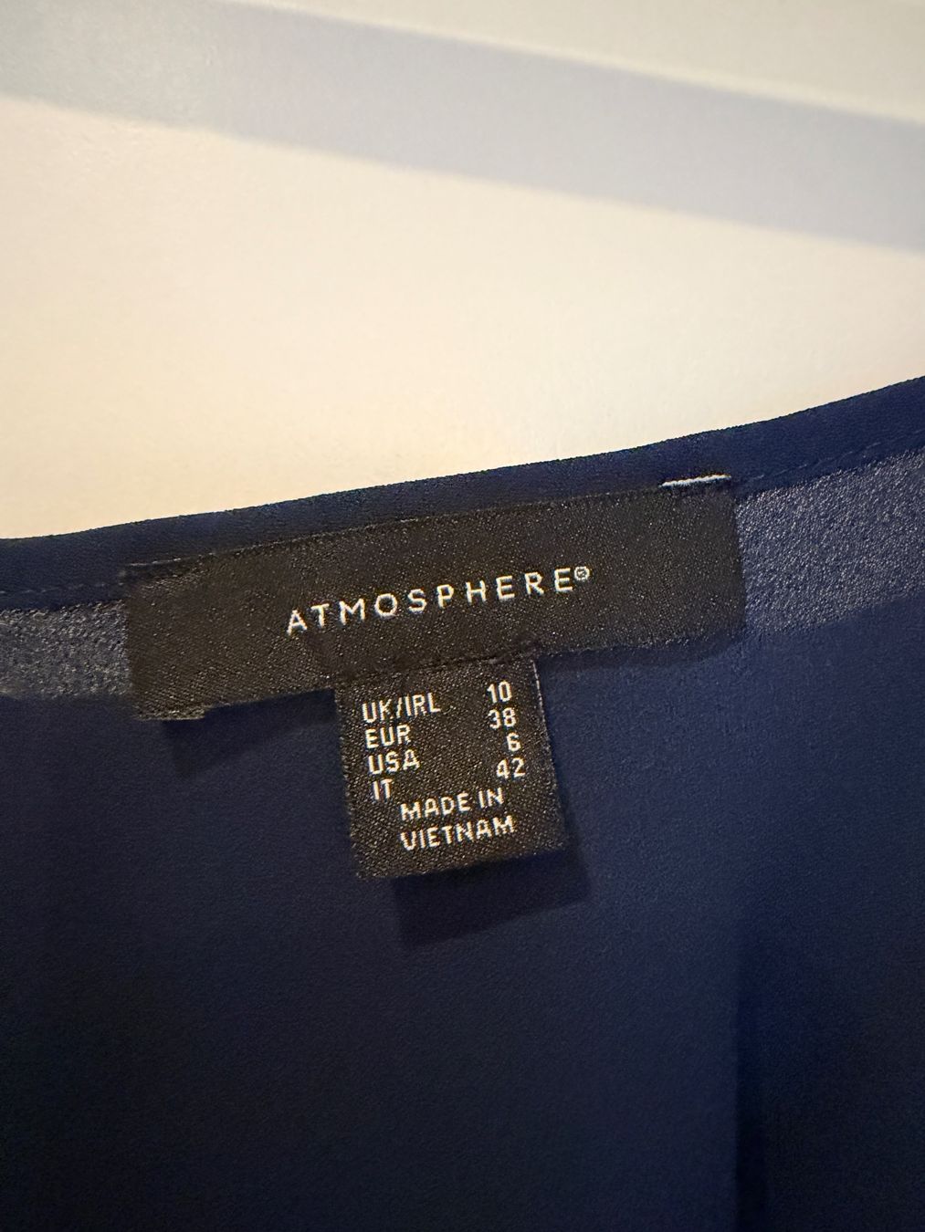 Primark Top: Dunkelblaues Atmosphere Top/Bluse, Grösse 38 – Usato da Zürich venduto da cfh_cg22 2