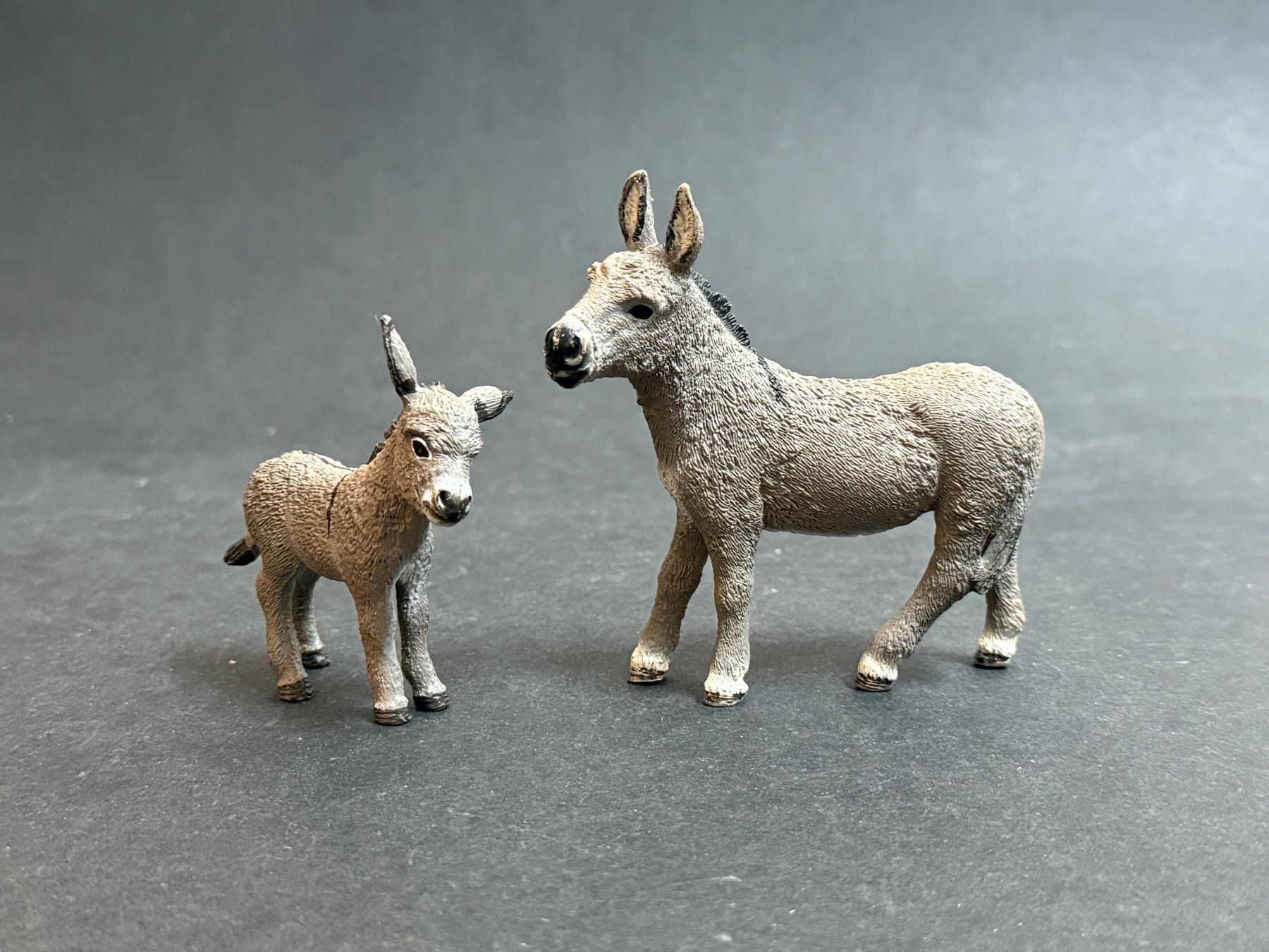 Schleich Statuette: Schleich Esel mit Fohlen – Usato da Ennetbaden venduto da mapa05 1