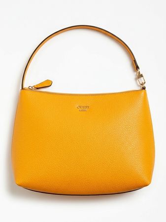 Guess Handtasche – Senfgelb – Los Angeles – Wie neu